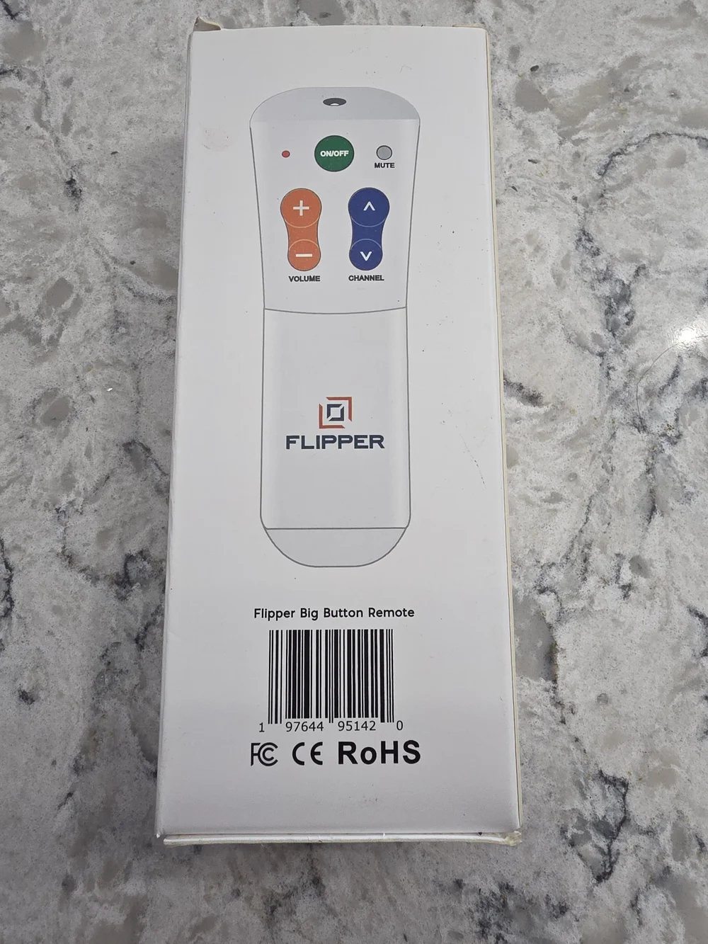 Flipper White Universal TV Remote for VR/AR Accessories
